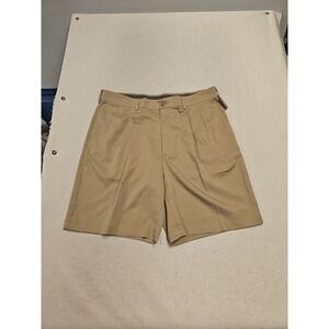 NWT Pro Tour Golf Shorts Men's 36" Waist 9.5" Length Polyester Tan MSRP $60